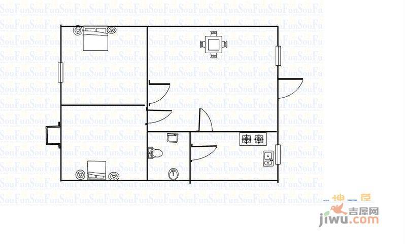 环球春江花园3室0厅0卫户型图
