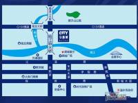 三江立体城位置交通图图片