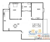 方舟园2室2厅1卫户型图