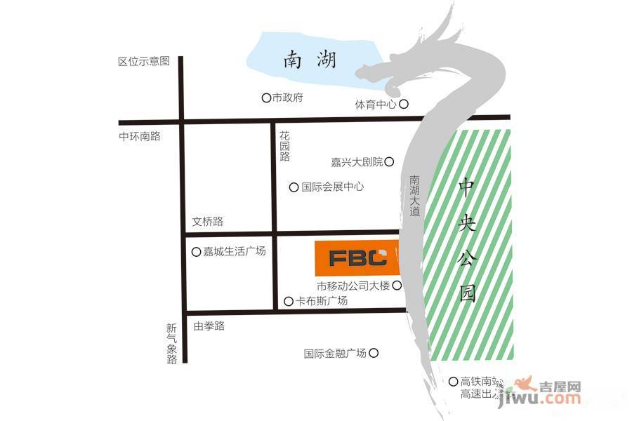 FBC融通商务中心位置交通图图片