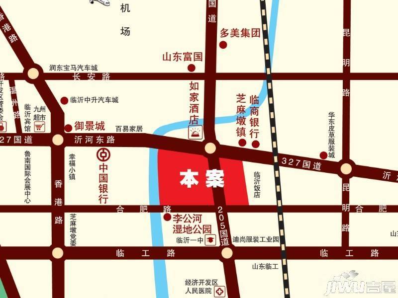 中国北方国际家居建材城位置交通图图片