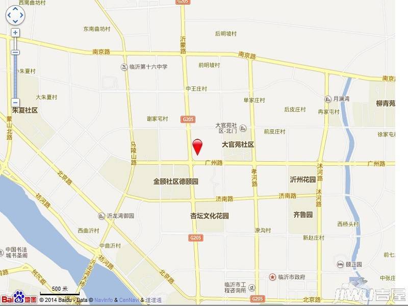 广州路步行街位置交通图