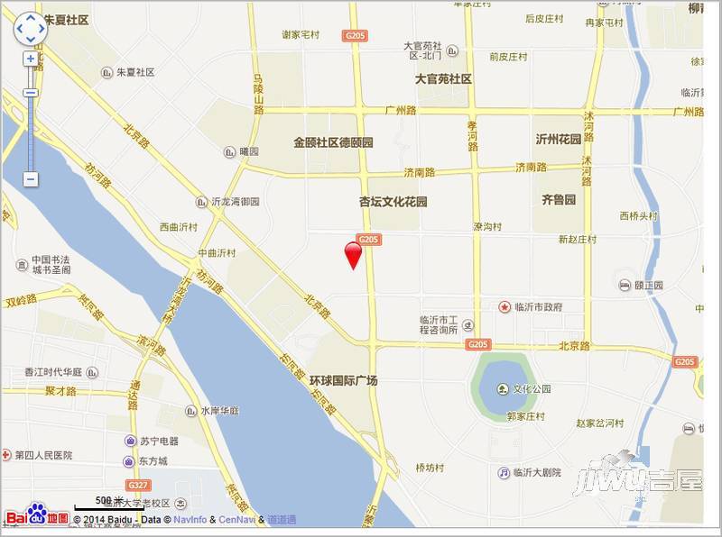 颐高国际中心位置交通图图片