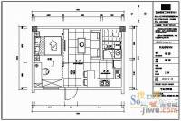 阳光学府2室1厅1卫户型图