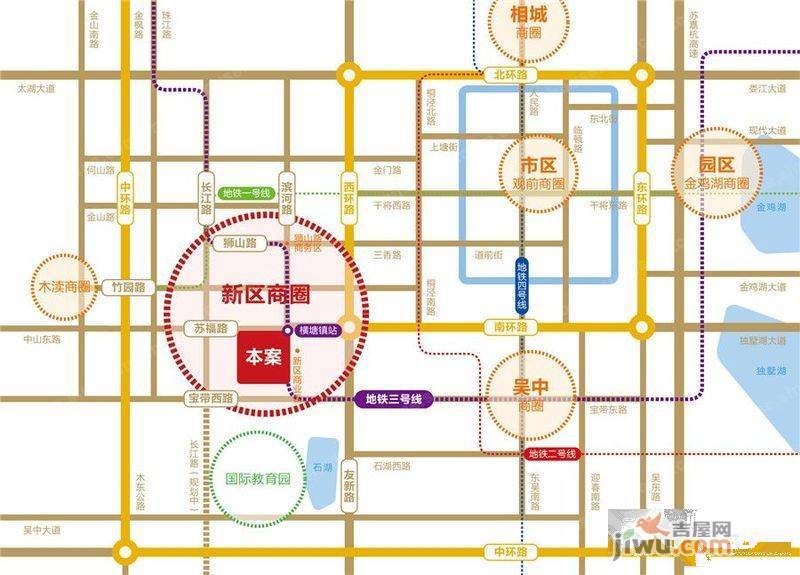 丽丰时代商业广场位置交通图