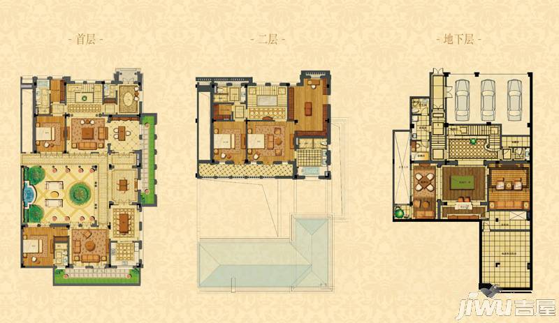 绿城苏州御园4室4厅5卫732㎡户型图