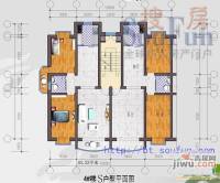 理想嘉苑2室2厅1卫93.2㎡户型图