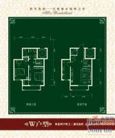 新星壹品小区翠庭2室2厅1卫103㎡户型图