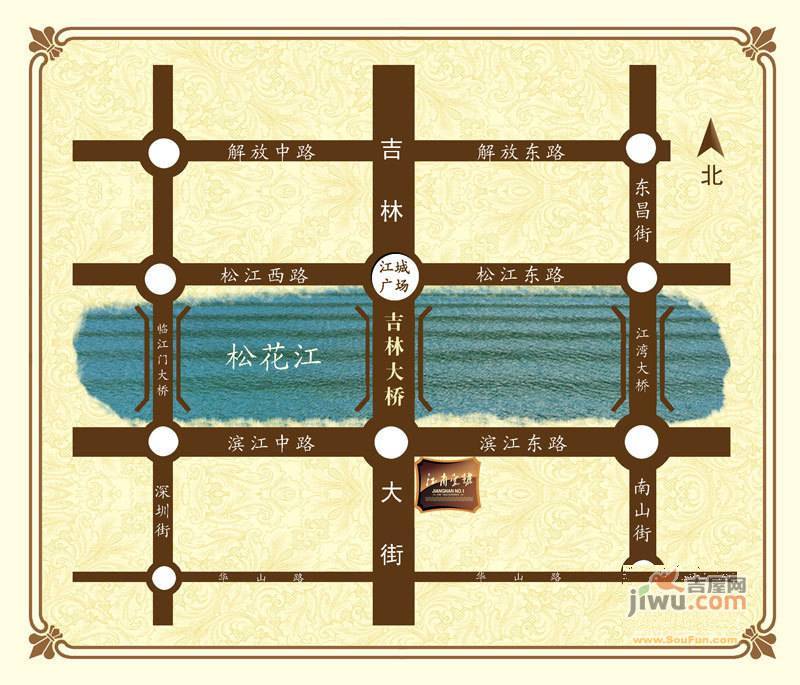 江南壹號位置交通图图片
