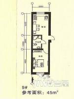 华星园1室1厅1卫户型图