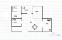 农委住宅小区3室1厅1卫户型图