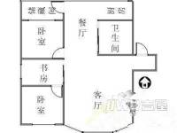 碧桂园2室2厅1卫135㎡户型图