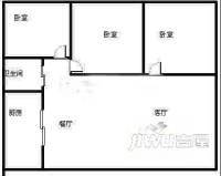 北宁里3室2厅1卫户型图