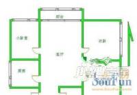 莲花小区3室1厅1卫户型图