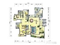 藏珑湖上国际社区4室3厅4卫315㎡户型图