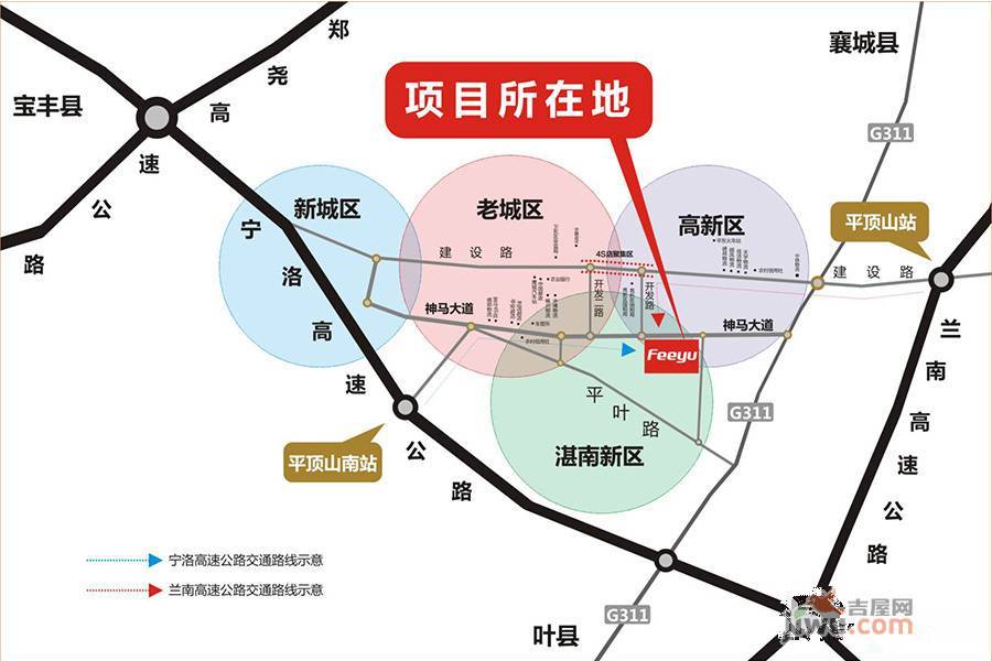 飞宇国际汽贸城位置交通图图片