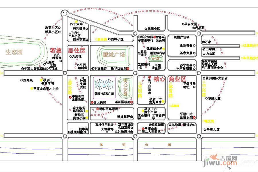 冠瑞财富广场实景图图片