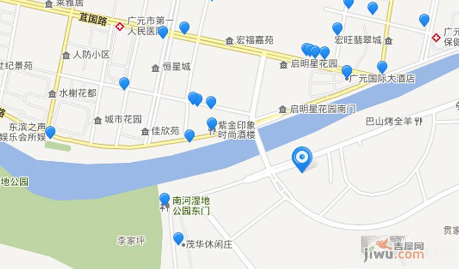 永隆滨利阳光位置交通图