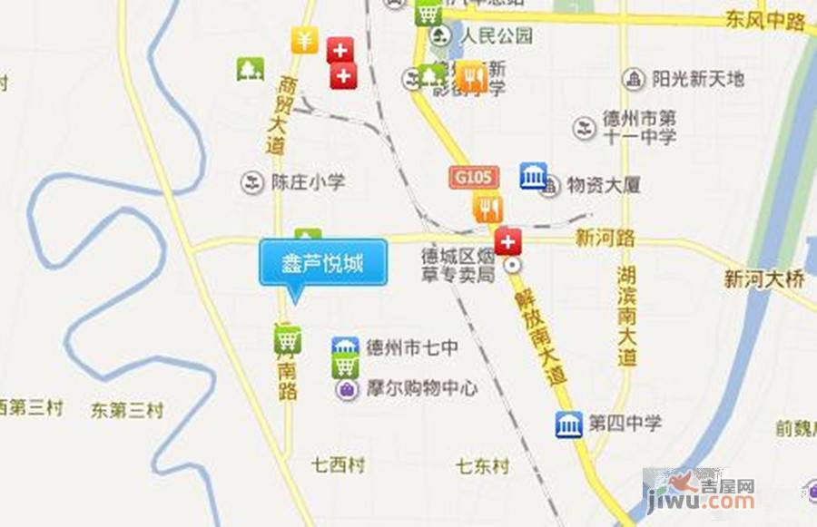鑫芦悦城位置交通图图片