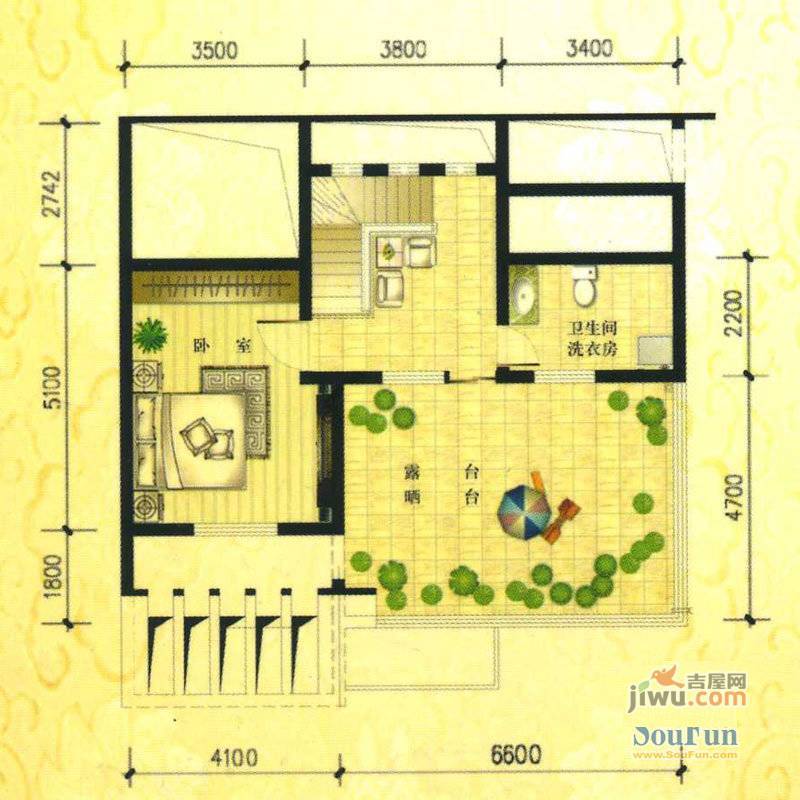 香山墅园蓝爵house普通住宅279㎡户型图