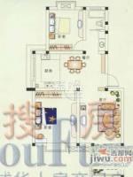 满芳庭2室2厅1卫79.5㎡户型图