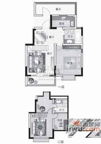 西郡188花园3室2厅2卫164.3㎡户型图