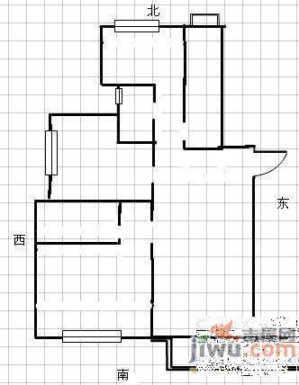 京华城怡景苑3室0厅0卫户型图