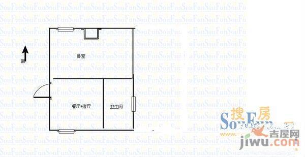 奥都花城3室2厅2卫93.9㎡户型图