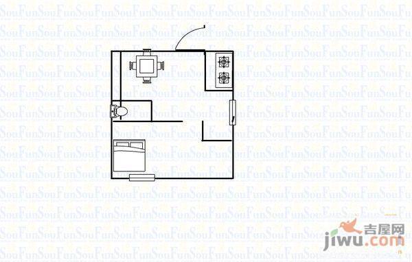 奥都花城3室2厅2卫93.9㎡户型图