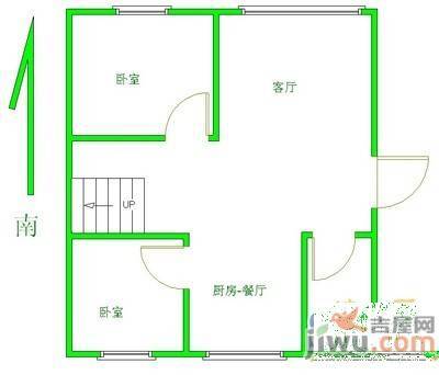 奥都花城3室2厅2卫93.9㎡户型图