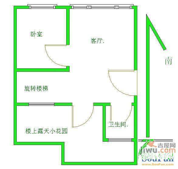 奥都花城3室2厅2卫93.9㎡户型图