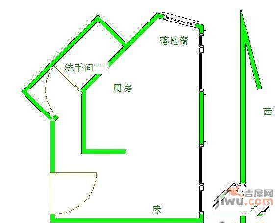 和美第3室2厅1卫124㎡户型图