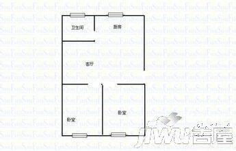 天顺花园2室0厅0卫户型图