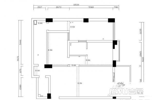 天顺花园2室0厅0卫户型图