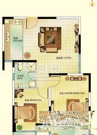 同泰花园3室0厅0卫户型图