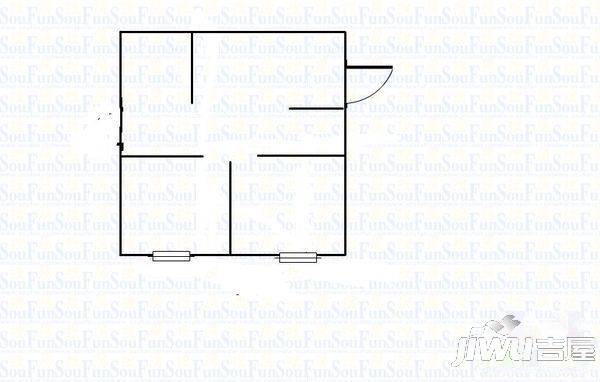 翠西苑3室2厅2卫136㎡户型图