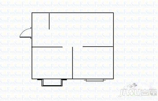 莱福花园3室2厅1卫115㎡户型图