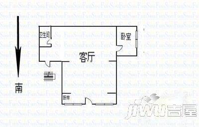 世纪家园3室2厅1卫户型图