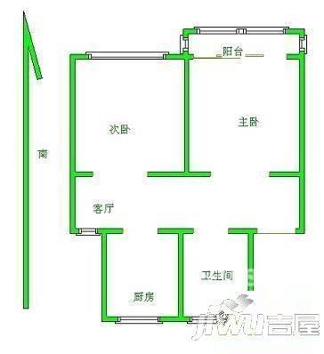 西湖花园3室0厅0卫户型图