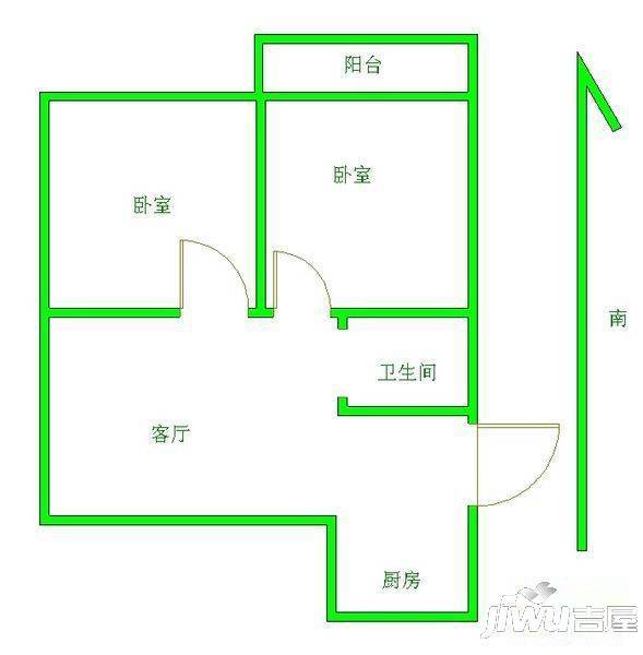 西湖花园3室0厅0卫户型图