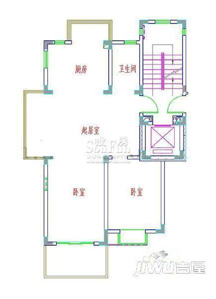 西湖花园3室0厅0卫户型图