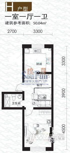 西湖花园3室0厅0卫户型图