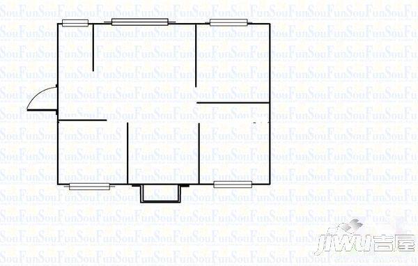 金鑫花园3室2厅2卫125㎡户型图