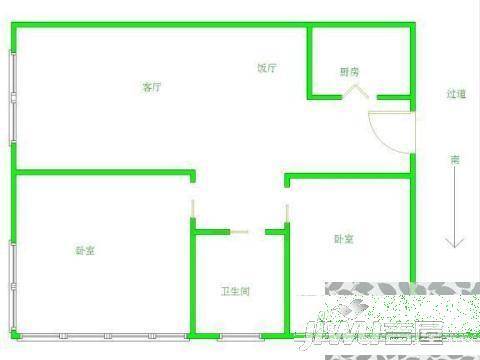 阳光新苑5室3厅2卫180㎡户型图