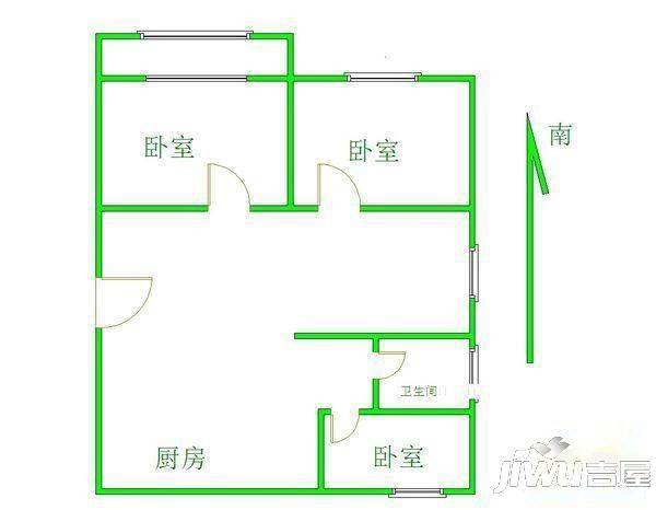 阳光新苑5室3厅2卫180㎡户型图