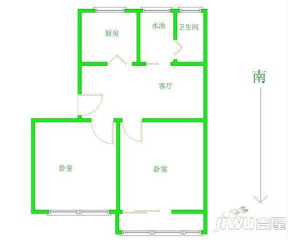 阳光新苑5室3厅2卫180㎡户型图