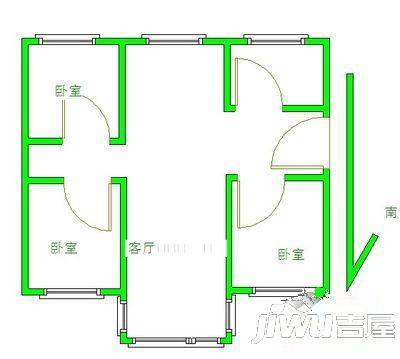 阳光新苑5室3厅2卫180㎡户型图