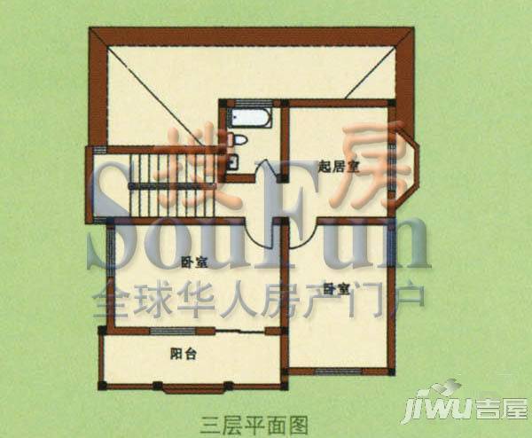 金湖湾5室3厅2卫户型图