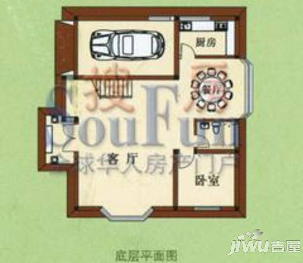 金湖湾5室3厅2卫户型图