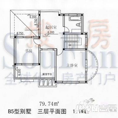 金湖湾5室3厅2卫户型图